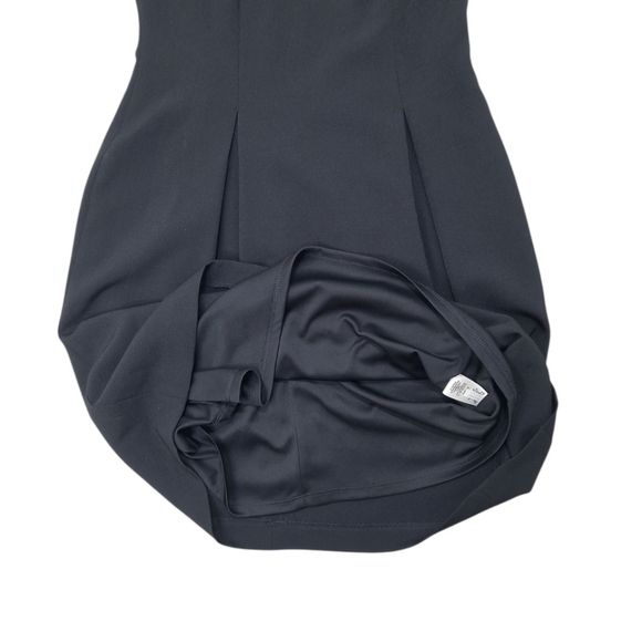 Eliza J Cutout Flare Sheath Dress Black Size 2 Elegant Modern - Picture 10 of 15